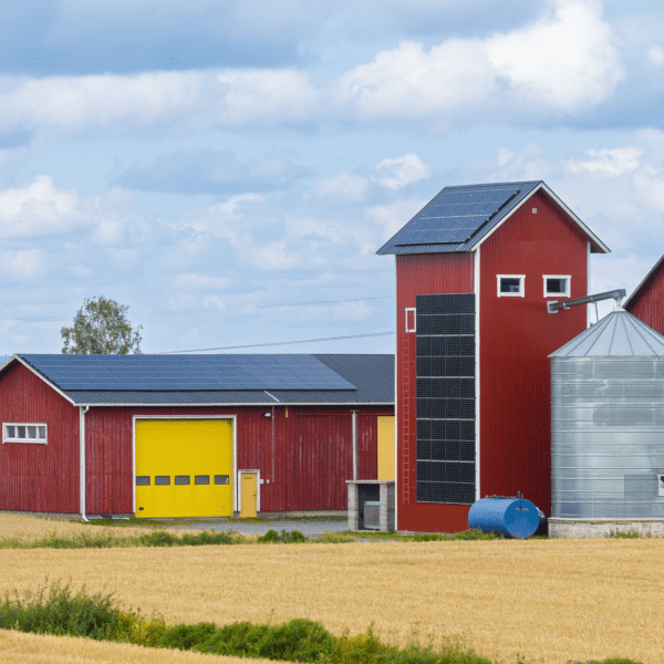 Aurinkopaneelit maatilalle